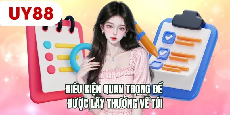 Điều kiện quan trọng để được lấy thưởng về túi 